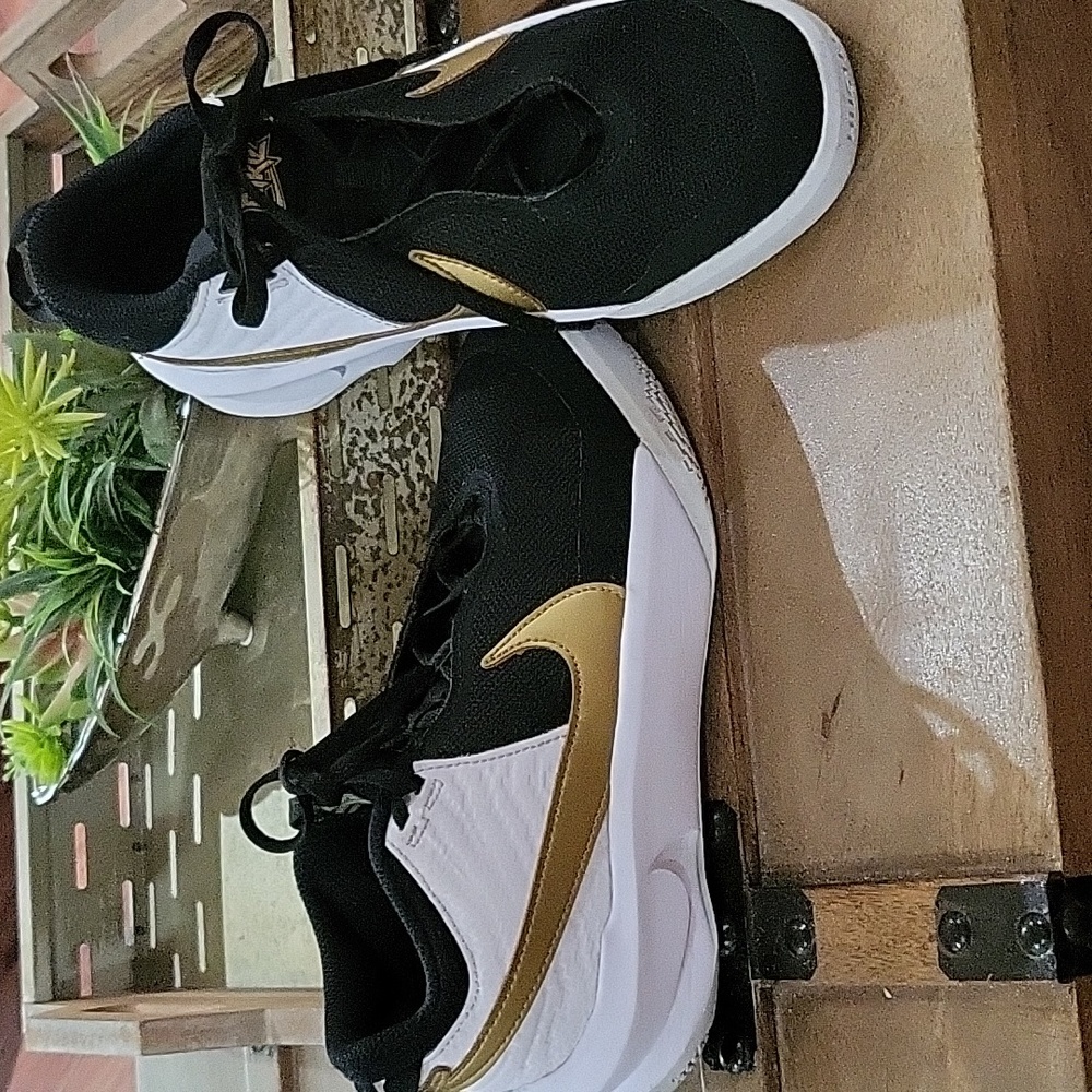 NIKE Team Hustle D 10 Big Kids Basketball Shoes